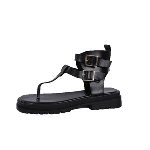 Sandales compensées ultra-hautes à plateforme Roma pour femme 2026 – Confortables, élégantes et amortissantes pour l'hiver, avec boucle, couleur intemporelle - Product Image 5