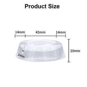 Cuscinetti <span class=keywords><strong>Antivibrazione</strong></span> Autoadesivi Rotondi per <span class=keywords><strong>Lavatrice</strong></span> Piedini Antiscivolo Ammortizzanti per Elettrodomestici - Product Image 6