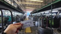 MALAXY Wafer TORX Vis à bois Bride d'aménagement paysager Vis à bois auto-perceuses Vis à bois