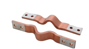 Servicios de procesamiento de soldadura y doblado de barra colectora flexible de <span class=keywords><strong>cobre</strong></span> suave plano personalizado directo de fábrica <span class=keywords><strong>con</strong></span> corte <span class=keywords><strong>se</strong></span> <span class=keywords><strong>puede</strong></span> estañar - Product Image 4