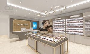 Màn hình kính LED hiện đại trưng bày thiết kế tối ưu cho các cửa hàng quang học - Product Image 5