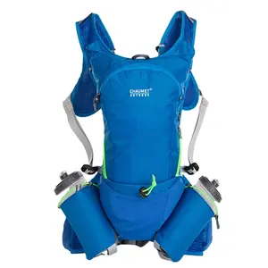 15L isolierter Sprint-Trink rucksack mit doppelter Wasser flasche und Trink rucksack