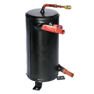 Bay hơi làm mát không khí công nghiệp đáng tin cậy và an toàn đôi tường Ống trao đổi nhiệt cho nước uống R134a sau khi mát - Product Image 2