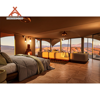 Tente de luxe Kawagebo Kamp (KK) 72' x 36' en toile PVC/PVDF imperméable pour safari, glamping, hôtel ou villa
