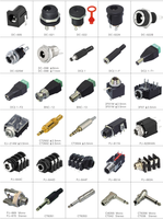 Connecteur audio jack Speakon femelle 4 broches HPC à 2 trous pour montage sur panneau