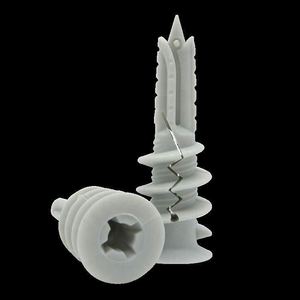 Self Drilling Nylon Anchor Drywall Plastic With Screw And Washer Drywall Anchor And Screws - Product Image 3