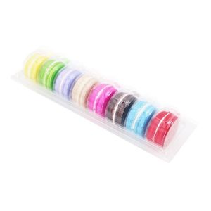 6 Macaron khay nhựa chèn bao bì tùy chỉnh dùng một lần Vỉ 5 <span class=keywords><strong>10</strong></span> miếng vỏ sò Pet rõ ràng Macaron nhựa container - Product Image 5