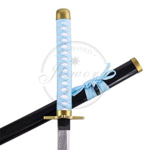 ดาบคาตานะของทูชิโระจากอนิเมะญี่ปุ่นเรื่องบลีช ทำจากไม้ ของเล่น - Product Image 3