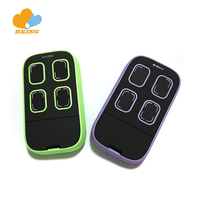 Télécommande universelle RKING RK-CRC-KIV33 à 4 boutons, multifréquence, duplicateur à code tournant, portée 100m, apprentissage tactile LED, en plastique