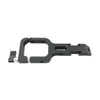 Poignée de Suspension pour Stabilisateur de Cardan Portable Zhiyun WEEBILL 3E/3S, Bras d'Extension, Poignée Manuelle avec Trou de Vis 1/4 et Support Griffe Froide