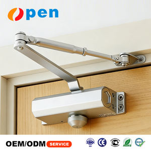 Ferme-<span class=keywords><strong>porte</strong></span> industriel automatique de sécurité Type mince <span class=keywords><strong>en</strong></span> aluminium Montage <span class=keywords><strong>en</strong></span> surface Arrêt de <span class=keywords><strong>porte</strong></span> coupe-feu <span class=keywords><strong>Fermeture</strong></span> à ressort Ferme-<span class=keywords><strong>porte</strong></span> à ressort - Product Image 1