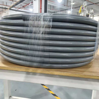 Conducto Flexible de PVC con Núcleo de Acero Galvanizado de Alta Resistencia a la Tracción para Protección de Cables