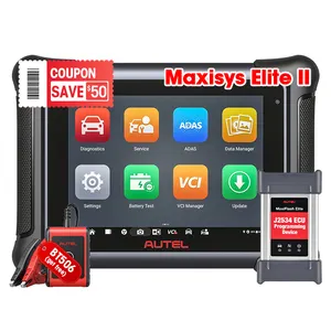 2024 Autel Maxisys Elite Ii Pro Elite2 Eliteii Als Ultra Ms 908S J2534 Herprogrammeertool Kan Ip Slimme Diagnostische Scanner Vinden