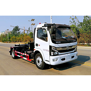 Nouveau camion à benne basculante Diesel 3-5 tonnes avec bras de levage, système roll-on/roll-off, norme d'émission Euro 2 et conteneur compacteur de déchets - Product Image 6