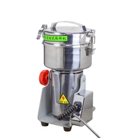 Broyeur électrique en acier inoxydable à haute efficacité, broyeur de poudre sèche pour épices, haricots, café, blé, noix, riz et poudre de cacao