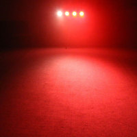 Projecteurs de scène DJ 4SPOT RGBW 4x 60W à vente chaude, système de projecteurs de barre avec contrôle DMX512 et angle de faisceau réglable