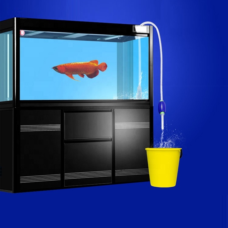 Оптовая продажа, лидер продаж, сифон, вакуумный очиститель аквариума, гравия с лампочкой