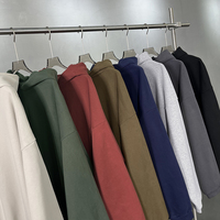 Sudadera con Capucha Térmica Forrada de Felpa de 430G |   Suéter Básico de Color Sólido, Holgado y Cálido, Directo de Fábrica, Personalizado OEM/ODM