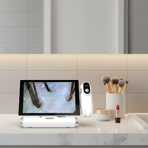 Microscopio Capilar Portátil con Detector Digital para Uso Doméstico, Pruebas de Crecimiento del Cabello, Diseño Compacto, Precio de Fábrica - Product Image 1