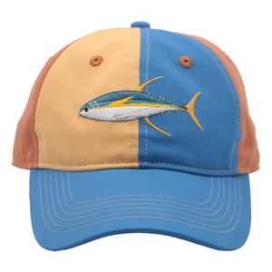 Design personnalisé multicolore 6 panneaux chapeaux de papa non structurés broderie plate Fish Club casquettes de sport dos Snapback chapeaux - Product Image 1