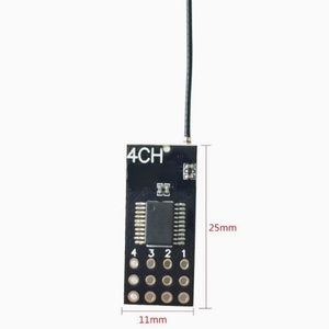 #<span class=keywords><strong>71190</strong></span> FS2A 4CH afhds 2A ตัวรับสัญญาณขนาดเล็กที่เข้ากันได้ PWM เอาท์พุทเซ็นเซอร์ชุดโมดูลสำหรับ Flysky i6 i6X i6S / FS-i6 FS-i6S FS-i6X - Product Image 2