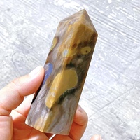 Tour de cristal naturel de haute qualité, polie, style artisanal, pour cadeaux de mariage et guérison spirituelle, pour décembre