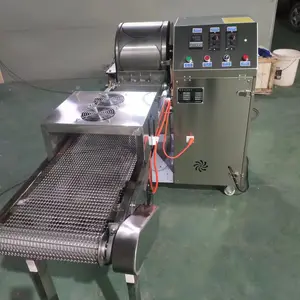 Elektrische Crêpe-Maschine Pfannkuchen backen Pfannen Küchenwerkzeuge Federrolle Umwickler Hautherstellung Formierungs-Heizmaschine