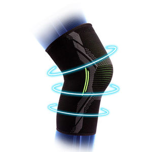 Manchon de soutien du genou en nylon respirant tricoté sur mesure pour le sport - Product Image 6