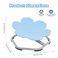 Chaise tournante pour tout-petits, tabouret oscillant - Siège sensoriel rotatif pour enfants, chaise pivotante d'entraînement pour enfants autistes, jouets à s'asseoir et à faire tourner