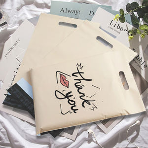Poly Mailer LFR Nuevas bolsas de correo Impermeable Logotipo personalizado Embalaje de plástico Envío Entrega Courie Imprimir Blanco Negro Caqui - Product Image 4