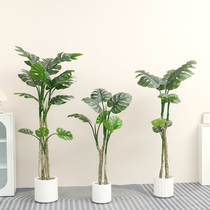 Venta al por mayor <span class=keywords><strong>de</strong></span> plantas artificiales Jacaranda biomiméticas en verde y azul para la decoración <span class=keywords><strong>de</strong></span> la sala <span class=keywords><strong>de</strong></span> estar interior en <span class=keywords><strong>maceta</strong></span> del hogar o del hotel - Product Image 5