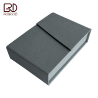 ROGOOD Boîte à bijoux magnétique originale brevetée avec plateau anti-chute, emballage de bijoux personnalisable P2362