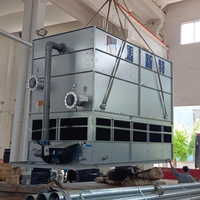 Machine de refroidissement à grand débit Nouvelle conception Haute capacité de refroidissement Acier inoxydable Fermé Plusieurs tours de refroidissement