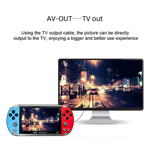 Mới Xách Tay Trò Chơi Giao Diện Điều Khiển X7 Nhà Máy Giá 4.3 Inch Màn Hình Chơi Game Mp3 Mp4 Xử Lý Lâu Máy Nghe Nhạc - Product Image 2