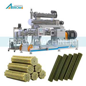 สายการผลิตขนมสัตว์เลี้ยงแบบเกียร์ปั๊ม PLC ประสิทธิภาพสูง ผลผลิตสูง พร้อมระบบอัดรีดแบบครบวงจรสำหรับขนมเคี้ยวสำหรับสุนัข - Product Image 2