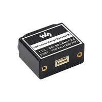 Módulo de alcance láser con sensor Waveshare TOF, interfaz UART/I2C de punto ciego bajo de alta precisión de 15 metros