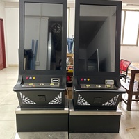 Máquina de Juegos de Habilidad Metálica Multijuego 5 en 1, Software de Juego de Ajedrez, 110/220V, 12 Meses de Garantía