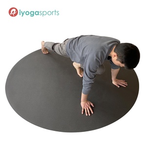 <span class=keywords><strong>Tappetino</strong></span> <span class=keywords><strong>Fitness</strong></span> rotondo grande da 6mm di spessore perfetto <span class=keywords><strong>per</strong></span> Plyo MMA <span class=keywords><strong>per</strong></span> <span class=keywords><strong>saltare</strong></span> la corda pesi <span class=keywords><strong>Fitness</strong></span> forma di cerchio personalizzato <span class=keywords><strong>tappetino</strong></span> Yoga - Product Image 1