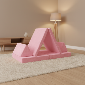 Sofá Modular para Niños, Convertible, de Espuma, Certificado CertiPUR-US y OEKO-TEX, Suave y Lavable, para Sala de Juegos o Dormitorio, Venta al Por Mayor OEM - Product Image 1