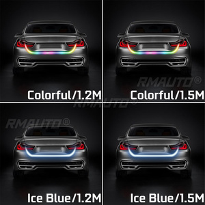Feux de coffre arrière de voiture 5 modes, multicolores RGB, bande LED dynamique pour frein, clignotant et avertissement, 120cm 150cm - Product Image 2