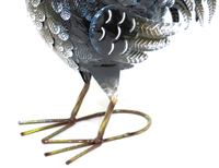 Statue de coq en métal MR, décoration de jardin classique faite à la main, ornement de pelouse, décorations de patio et de jardin.