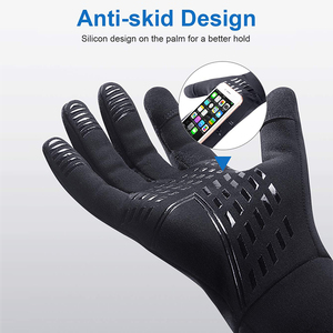 Gants de <span class=keywords><strong>sport</strong></span> d'hiver pour hommes, légers, coupe-vent, antidérapants, compatibles écran tactile, doublure chaude, ambidextres, pour le cyclisme, le travail, la course à pied - Product Image 5