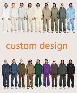 Pantalones Deportivos Lisos Unisex al por Mayor Personalizados, 345G, Talla Grande, Cintura Media Elástica, Forro Polar, Diseño de Pierna Recta para Hombre - Product Image 6