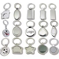 Porte-clés porte-clés de voiture en alliage personnalisé porte-clés de sublimation en métal blanc gravé au laser avec logo en forme de maison
