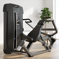 Mesin Angkat Beban Supine Press Komersial 232kg Baja Q235B Kabel LUIS D5.8mm 110kg Stack Training Adjustable Tahan Lama untuk Hotel dan Gym