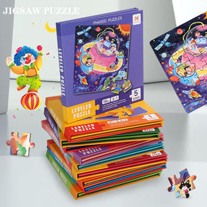 Livre magnétique éducatif, jeux de Puzzle magnétique, <span class=keywords><strong>jeu</strong></span> de Puzzle animal pour enfants - Product Image 2