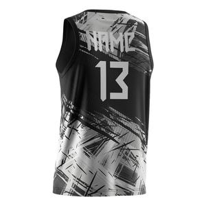 Sportswear Supplier Fast-dry Lightweight Volleyball Uniforms <b>Men</b> Summer <b>Vest</b> Black and <b>White</b> - Product Image 2