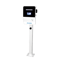 Certifié CE 3.5KW blanc AC chargeur/station de charge norme européenne usage domestique nouvelle énergie voiture/bus boîte murale monté au sol Type 2