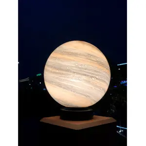 新しい創造的なデザインip165防水風景中庭黄色惑星青い惑星LED屋内と屋外の装飾的な常夜灯