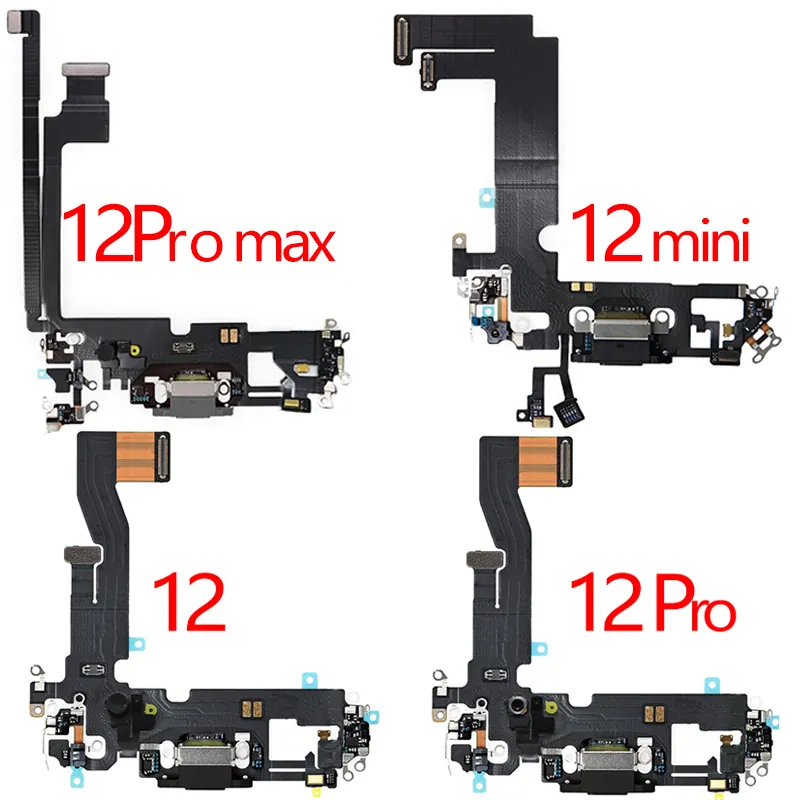 For iphone flex 12 pro max 12 mini USB Dock Connector Charging Port Flex Cable Charger Plug for iphone 12 12 pro